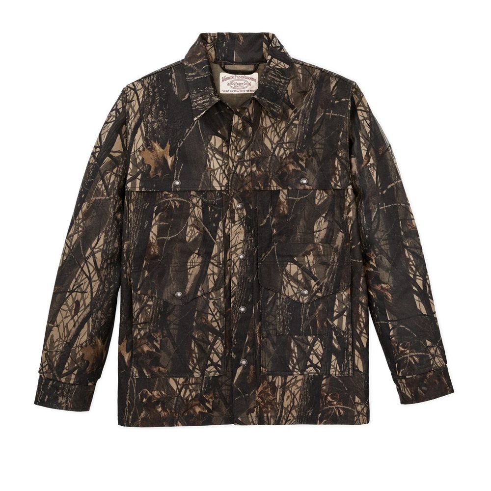 Filson Tin Cloth Cruiser Jacket | Limited Edition RealTree Camo Waxed Cotton